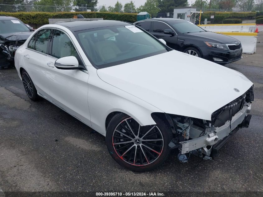 2020 Mercedes-Benz C 300 VIN: W1KWF8DB3LR595970 Lot: 39395710