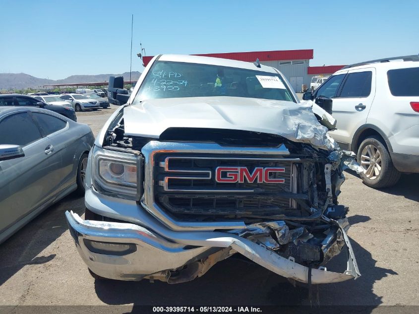 2018 GMC Sierra 1500 Sle VIN: 3GTU2MEC3JG182585 Lot: 39395714