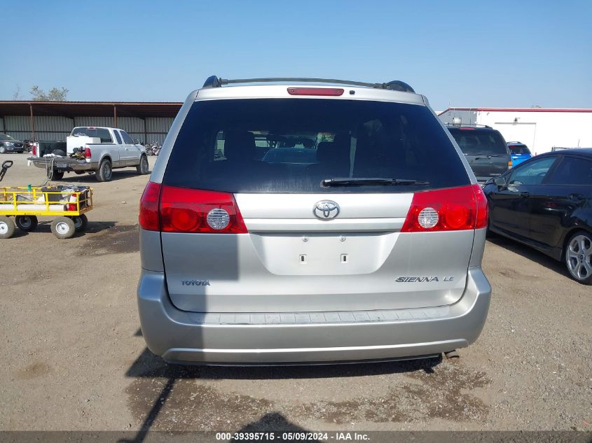 2006 Toyota Sienna Le VIN: 5TDZA23C36S484497 Lot: 39395715