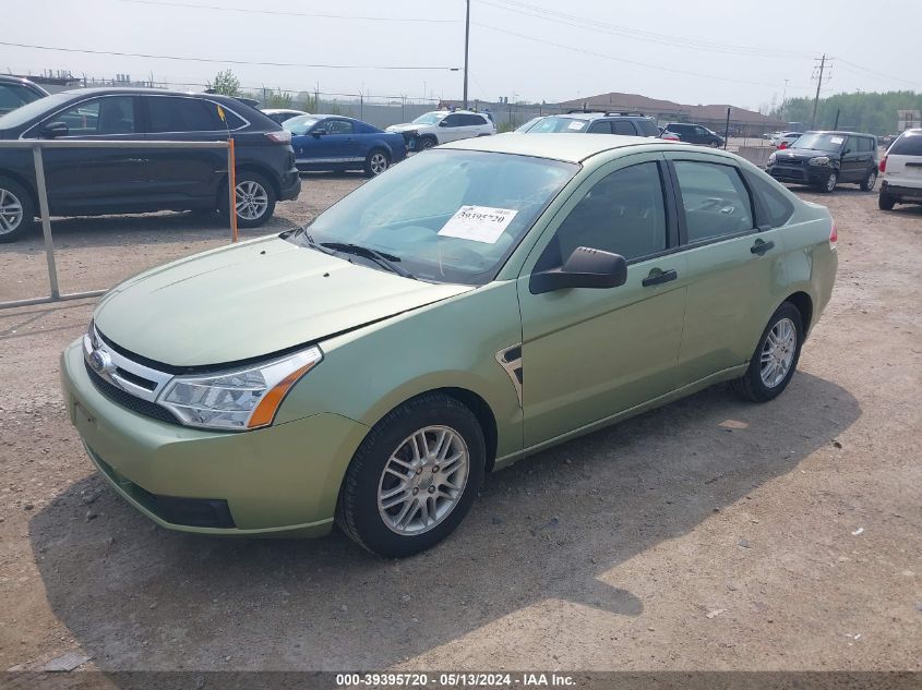 2008 Ford Focus Se/Ses VIN: 1FAHP35N28W241819 Lot: 39395720