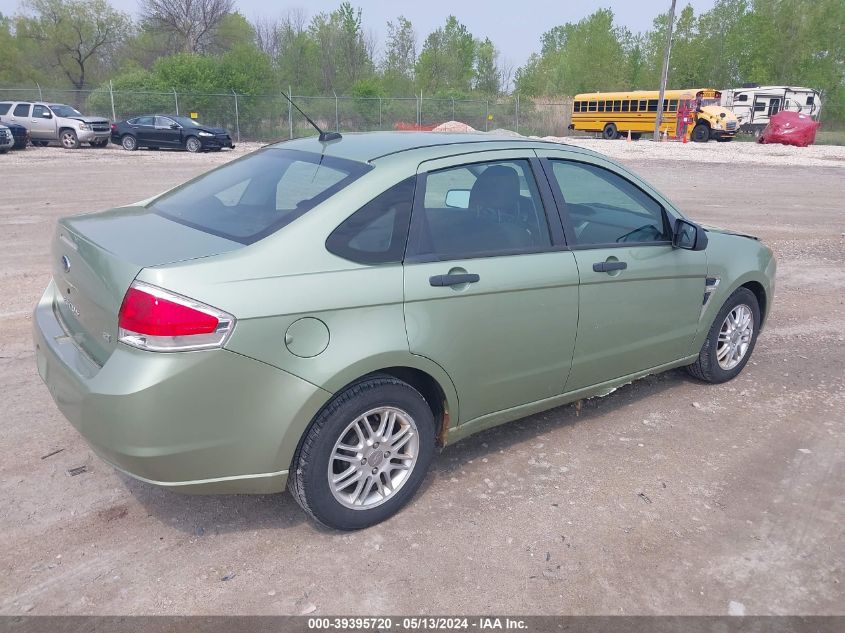 2008 Ford Focus Se/Ses VIN: 1FAHP35N28W241819 Lot: 39395720