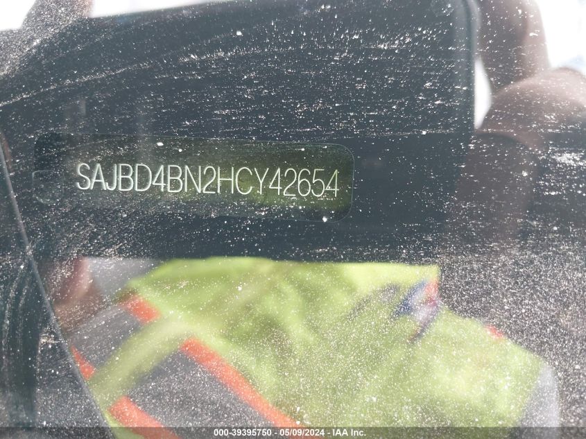 2017 Jaguar Xf 20D Premium VIN: SAJBD4BN2HCY42654 Lot: 39395750