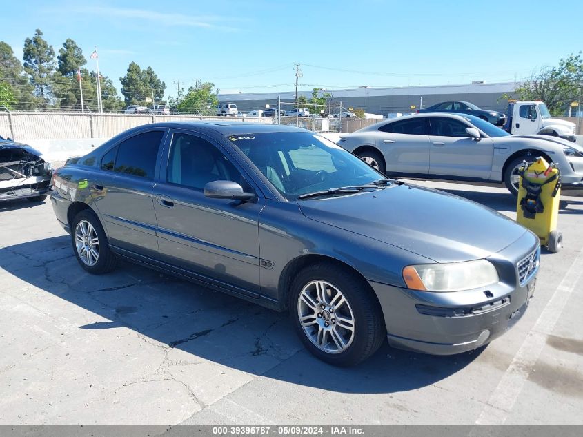 2006 Volvo S60 2.5T VIN: YV1RH592362519715 Lot: 39395787