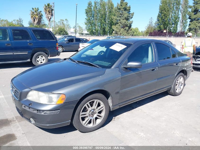 2006 Volvo S60 2.5T VIN: YV1RH592362519715 Lot: 39395787