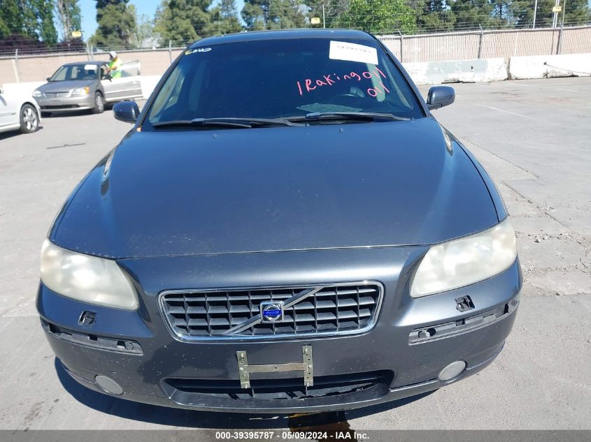 2006 Volvo S60 2.5T VIN: YV1RH592362519715 Lot: 39395787