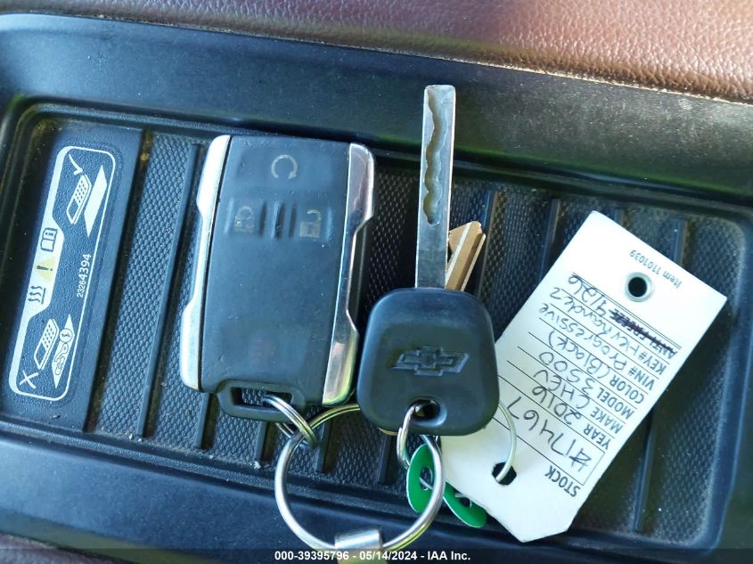 2016 Chevrolet Silverado 3500Hd High Country VIN: 1GC4K1E82GF191749 Lot: 39395796