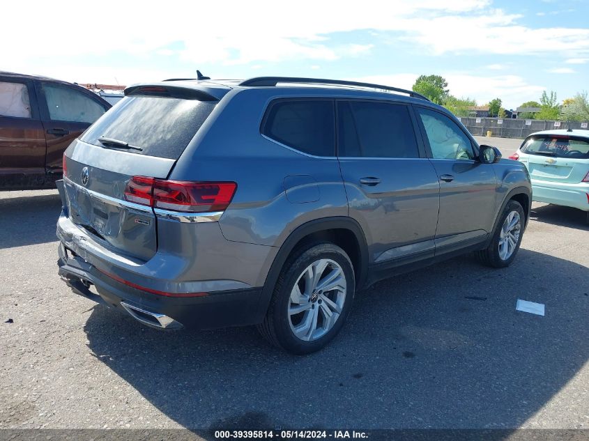 2022 Volkswagen Atlas Se VIN: 1V2HR2CA4NC551335 Lot: 39395814