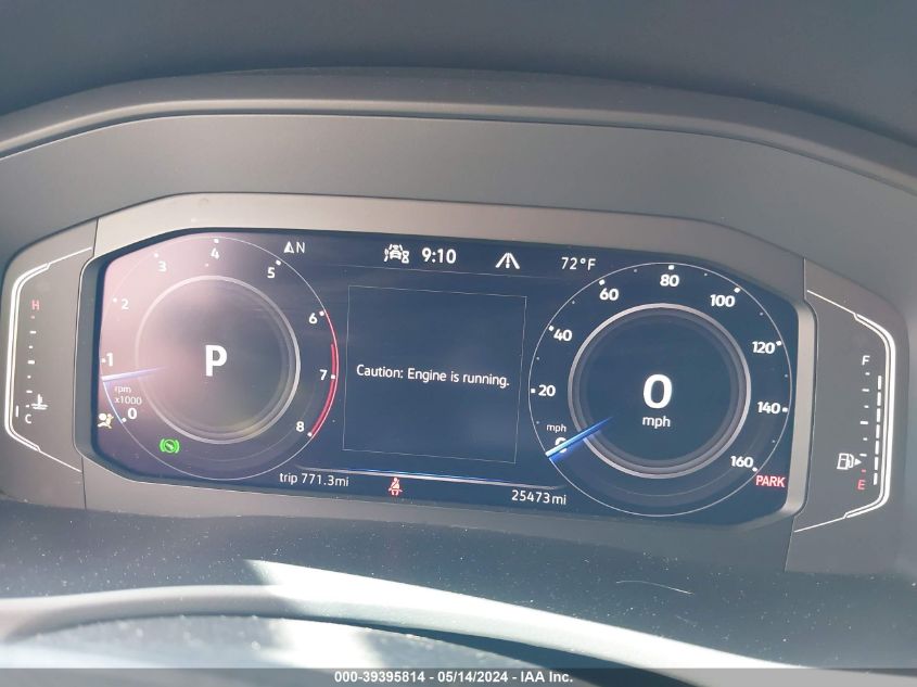 2022 Volkswagen Atlas Se VIN: 1V2HR2CA4NC551335 Lot: 39395814