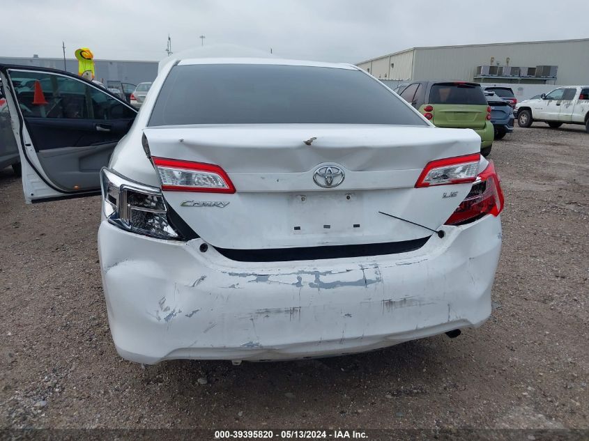 2013 Toyota Camry Le VIN: 4T1BF1FK9DU215036 Lot: 39395820