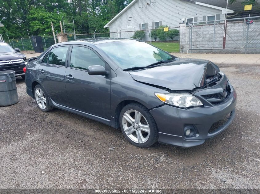 2013 Toyota Corolla S VIN: 2T1BU4EE5DC102527 Lot: 39395822