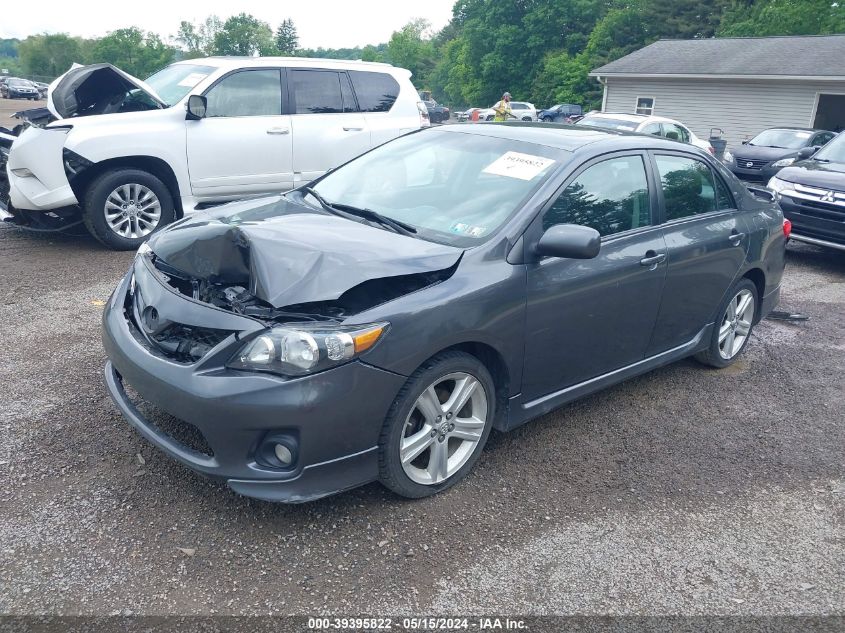 2013 TOYOTA COROLLA S - 2T1BU4EE5DC102527