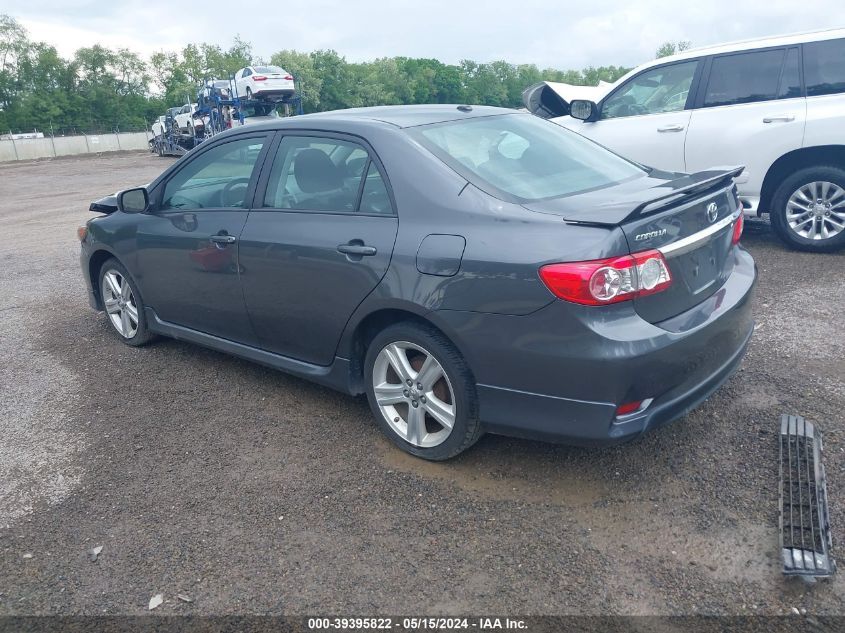 2013 Toyota Corolla S VIN: 2T1BU4EE5DC102527 Lot: 39395822