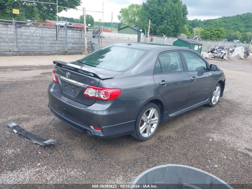 2013 Toyota Corolla S VIN: 2T1BU4EE5DC102527 Lot: 39395822