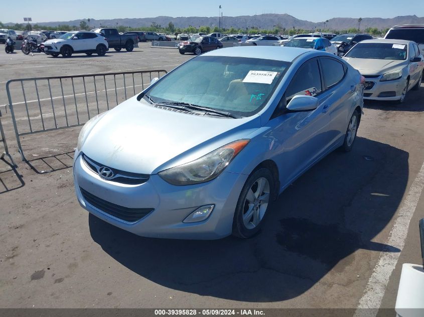 2012 Hyundai Elantra Gls (Ulsan Plant) VIN: KMHDH4AE2CU400985 Lot: 39395828