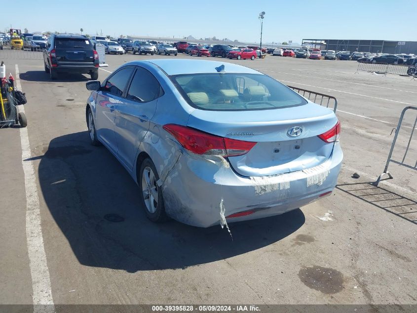 2012 Hyundai Elantra Gls (Ulsan Plant) VIN: KMHDH4AE2CU400985 Lot: 39395828