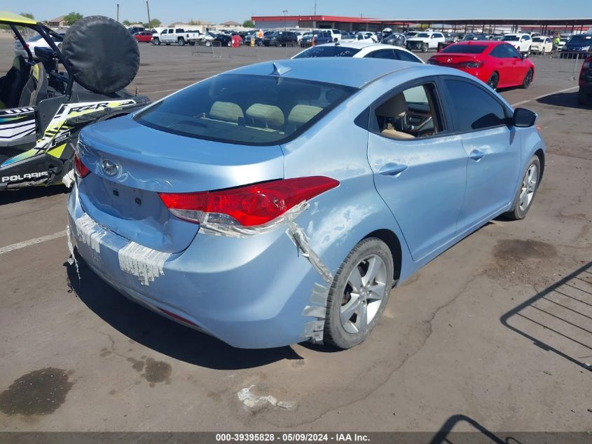 2012 Hyundai Elantra Gls (Ulsan Plant) VIN: KMHDH4AE2CU400985 Lot: 39395828