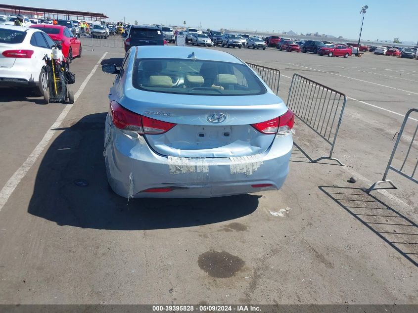 2012 Hyundai Elantra Gls (Ulsan Plant) VIN: KMHDH4AE2CU400985 Lot: 39395828