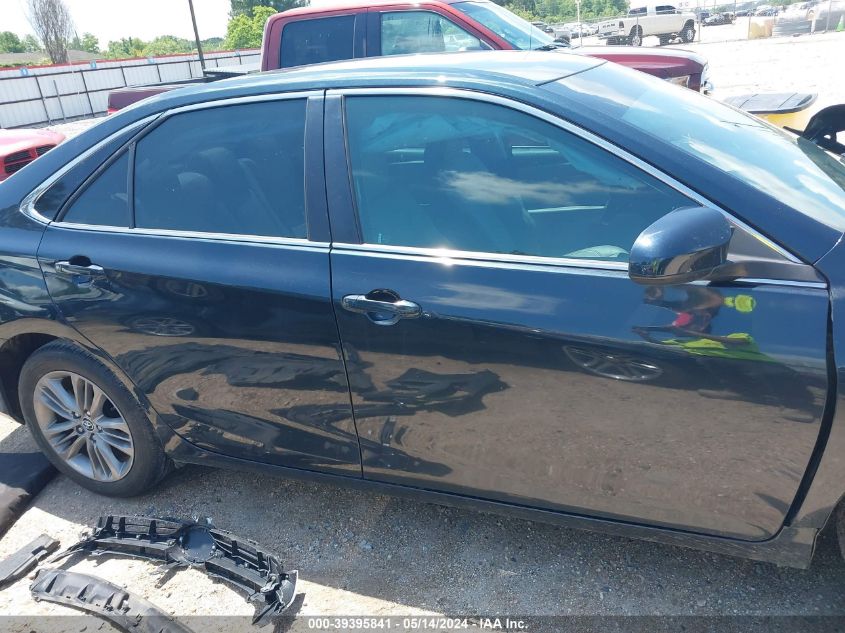 2016 Toyota Camry Se VIN: 4T1BF1FK6GU536567 Lot: 39395841