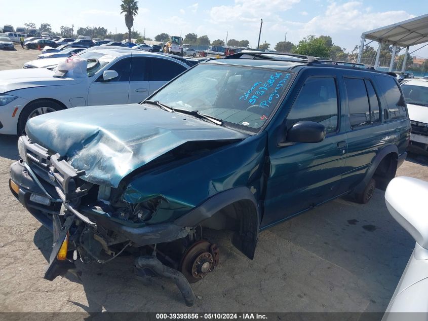 1996 Nissan Pathfinder Xe/Le VIN: JN8AR05S9TW025621 Lot: 39395856