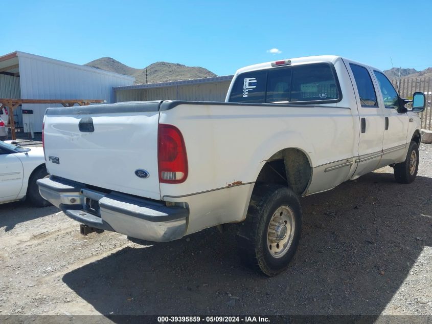 1999 Ford F-250 Lariat/Xl/Xlt VIN: 1FTNW21FXXEA04444 Lot: 39395859