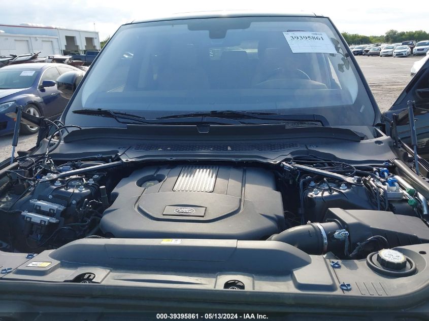 2016 Land Rover Range Rover Sport 3.0L V6 Turbocharged Diesel Hse Td6 VIN: SALWR2KF1GA662079 Lot: 39395861