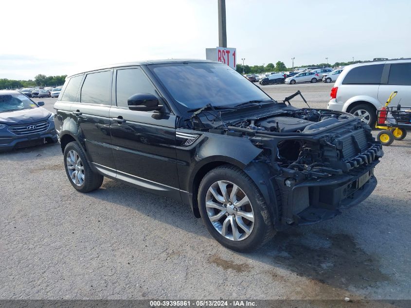 2016 Land Rover Range Rover Sport 3.0L V6 Turbocharged Diesel Hse Td6 VIN: SALWR2KF1GA662079 Lot: 39395861