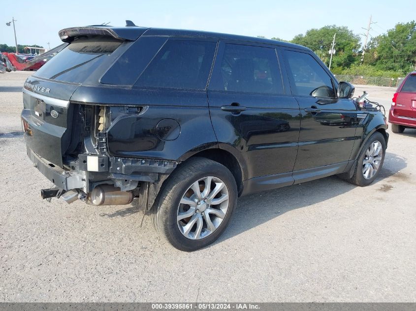 2016 Land Rover Range Rover Sport 3.0L V6 Turbocharged Diesel Hse Td6 VIN: SALWR2KF1GA662079 Lot: 39395861