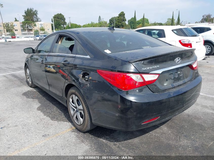 2012 Hyundai Sonata Gls VIN: 5NPEB4AC9CH347673 Lot: 39395870