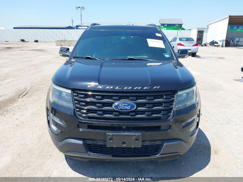 2016 Ford Explorer Sport VIN: 1FM5K8GTXGGB91566 Lot: 39395872