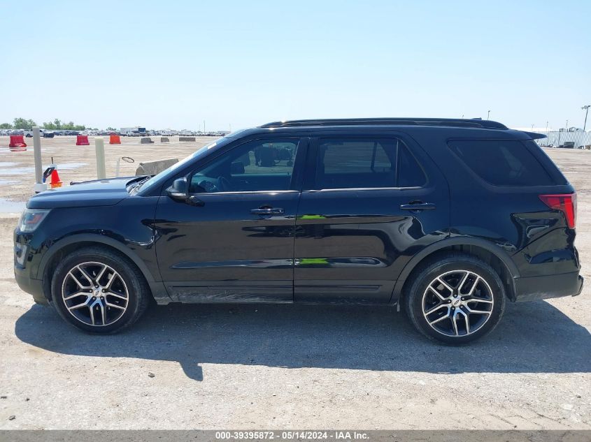 2016 Ford Explorer Sport VIN: 1FM5K8GTXGGB91566 Lot: 39395872