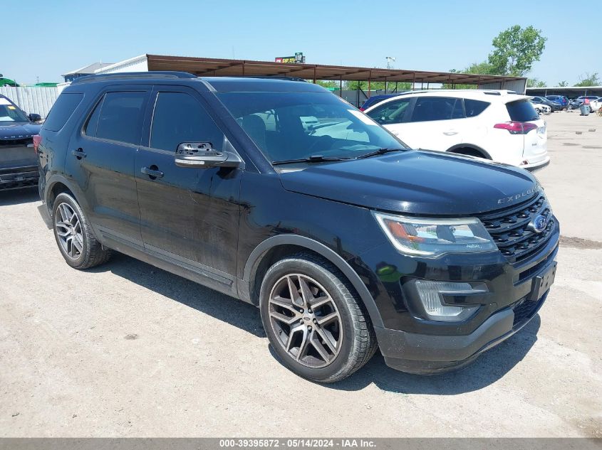 2016 Ford Explorer Sport VIN: 1FM5K8GTXGGB91566 Lot: 39395872