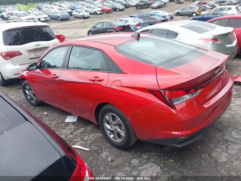 2021 Hyundai Elantra Se VIN: 5NPLL4AG6MH036775 Lot: 39395887