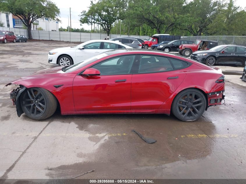 2023 Tesla Model S Dual Motor All-Wheel Drive/Standard Range VIN: 5YJSA1E54PF531083 Lot: 39395888