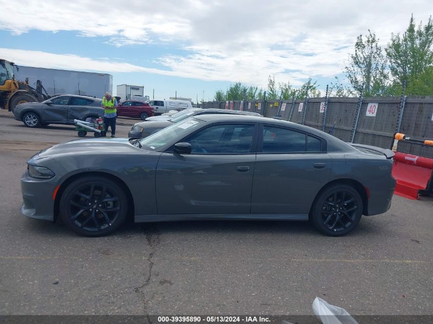 2023 Dodge Charger Gt VIN: 2C3CDXHG9PH591841 Lot: 39395890