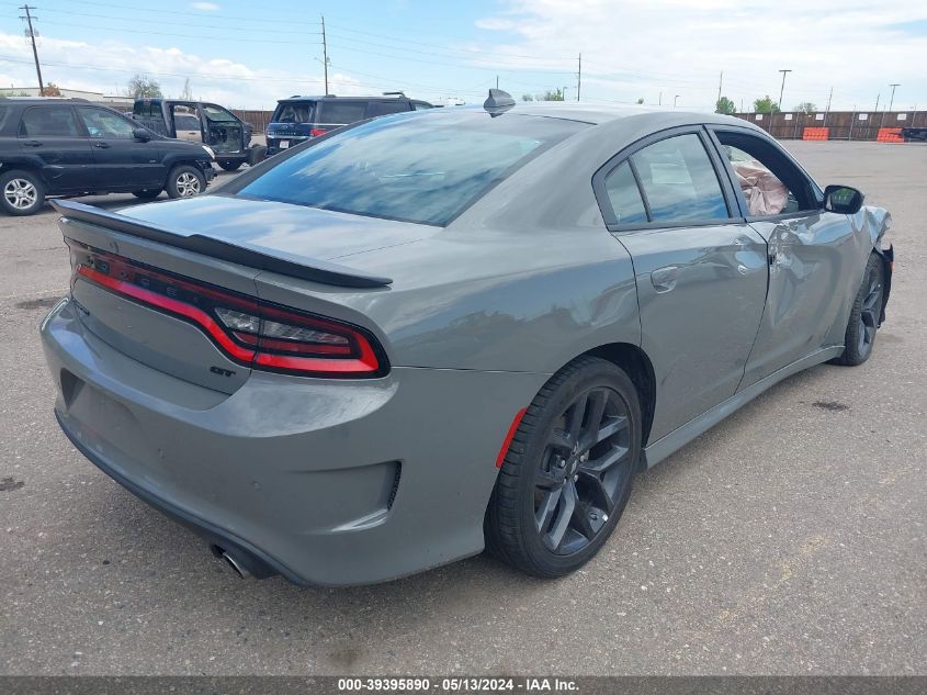 2023 Dodge Charger Gt VIN: 2C3CDXHG9PH591841 Lot: 39395890