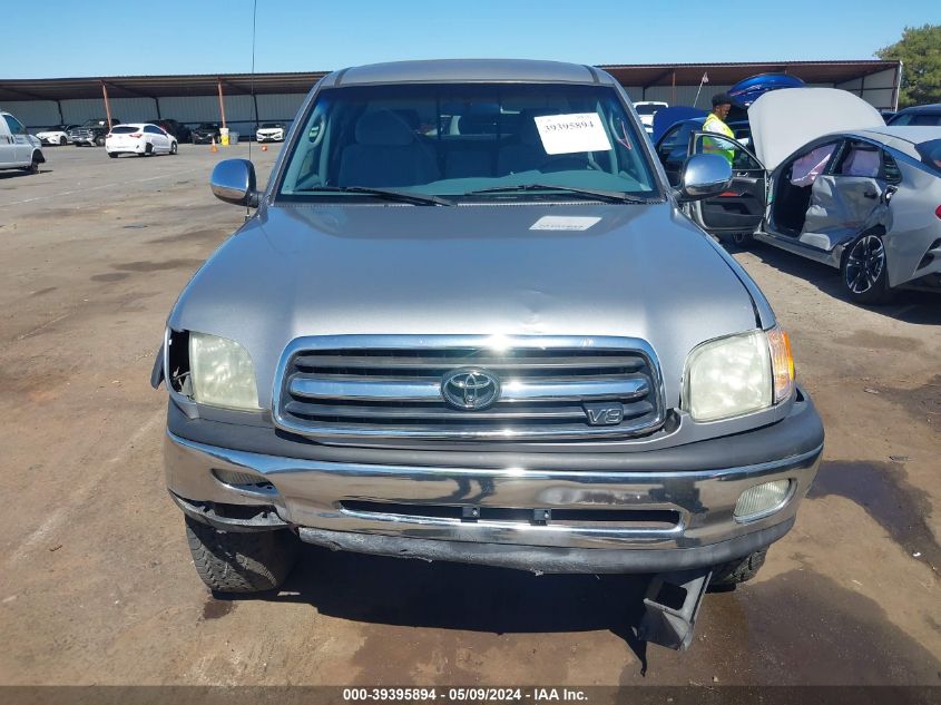 2002 Toyota Tundra Sr5 VIN: 5TBBT44142S304760 Lot: 39395894