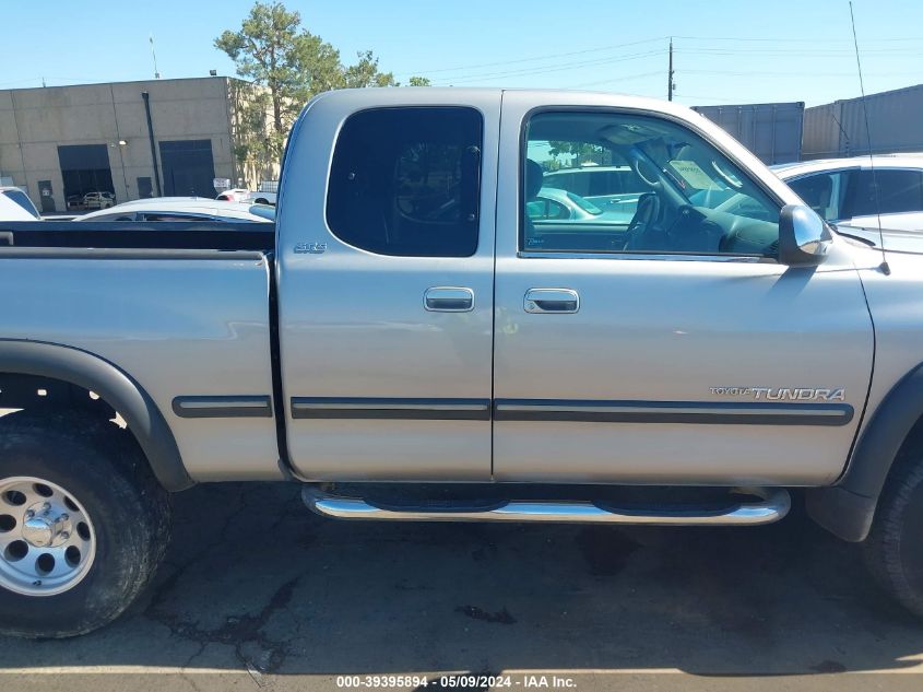 2002 Toyota Tundra Sr5 VIN: 5TBBT44142S304760 Lot: 39395894