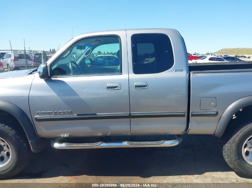 2002 Toyota Tundra Sr5 VIN: 5TBBT44142S304760 Lot: 39395894