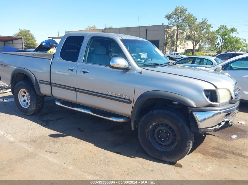 2002 Toyota Tundra Sr5 VIN: 5TBBT44142S304760 Lot: 39395894