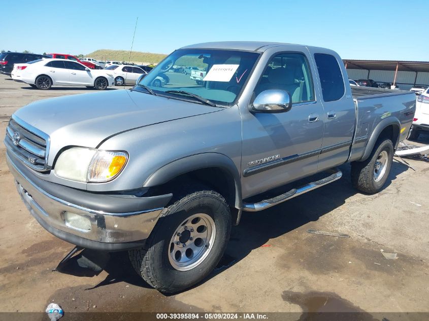 2002 Toyota Tundra Sr5 VIN: 5TBBT44142S304760 Lot: 39395894