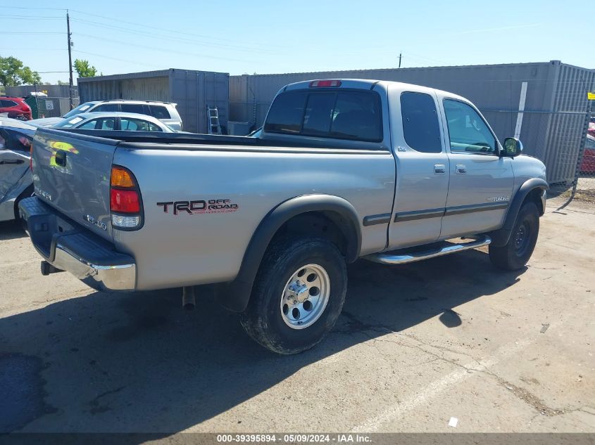 2002 Toyota Tundra Sr5 VIN: 5TBBT44142S304760 Lot: 39395894