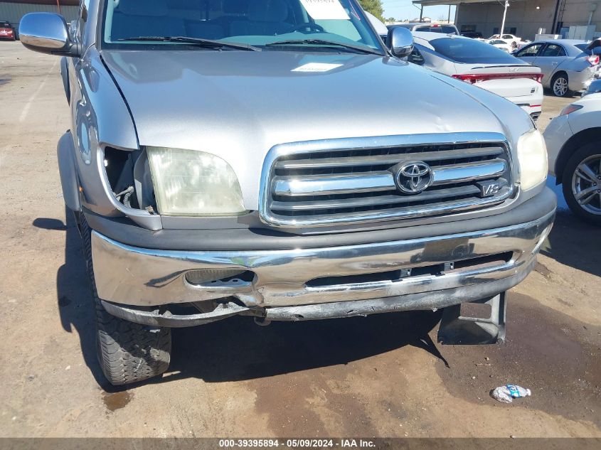 2002 Toyota Tundra Sr5 VIN: 5TBBT44142S304760 Lot: 39395894