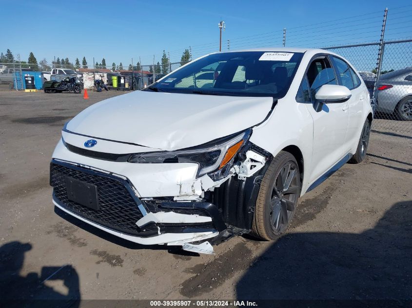 2024 Toyota Corolla Hybrid Se VIN: JTDBCMFE6R3052237 Lot: 39395907