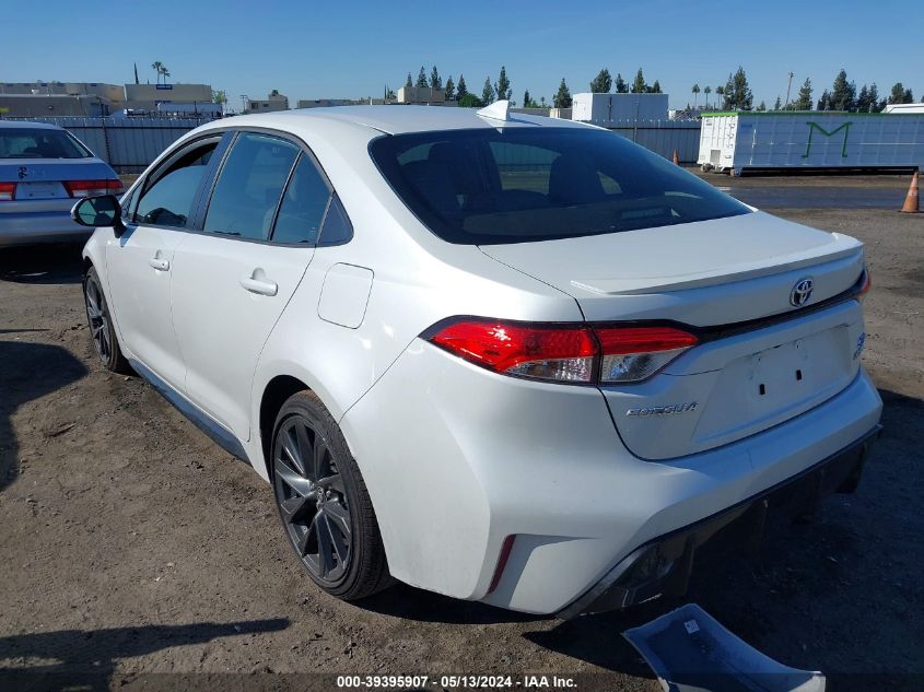 2024 Toyota Corolla Hybrid Se VIN: JTDBCMFE6R3052237 Lot: 39395907