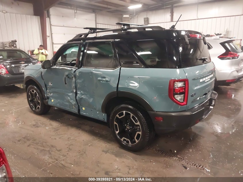 2022 Ford Bronco Sport Outer Banks VIN: 3FMCR9C62NRD85930 Lot: 39395921