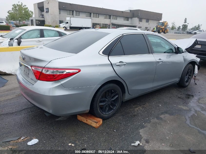 2017 Toyota Camry Hybrid Le VIN: 4T1BD1FK6HU215779 Lot: 39395937