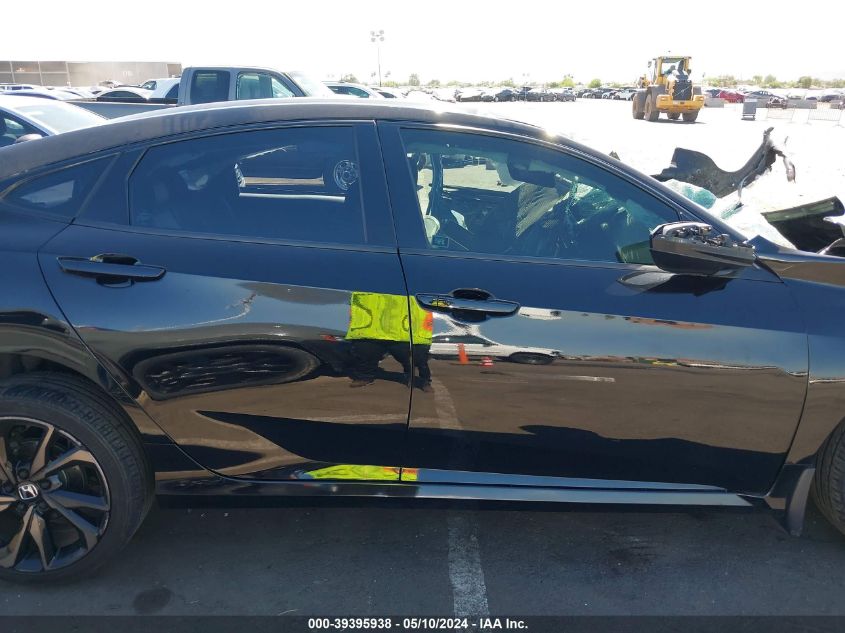 2020 Honda Civic Sport VIN: 19XFC2E87LE005168 Lot: 39395938