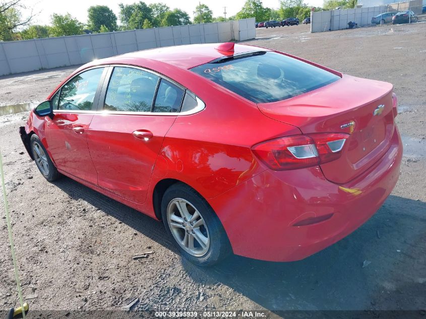 2017 Chevrolet Cruze Lt Auto VIN: 1G1BE5SM2H7124581 Lot: 39395939