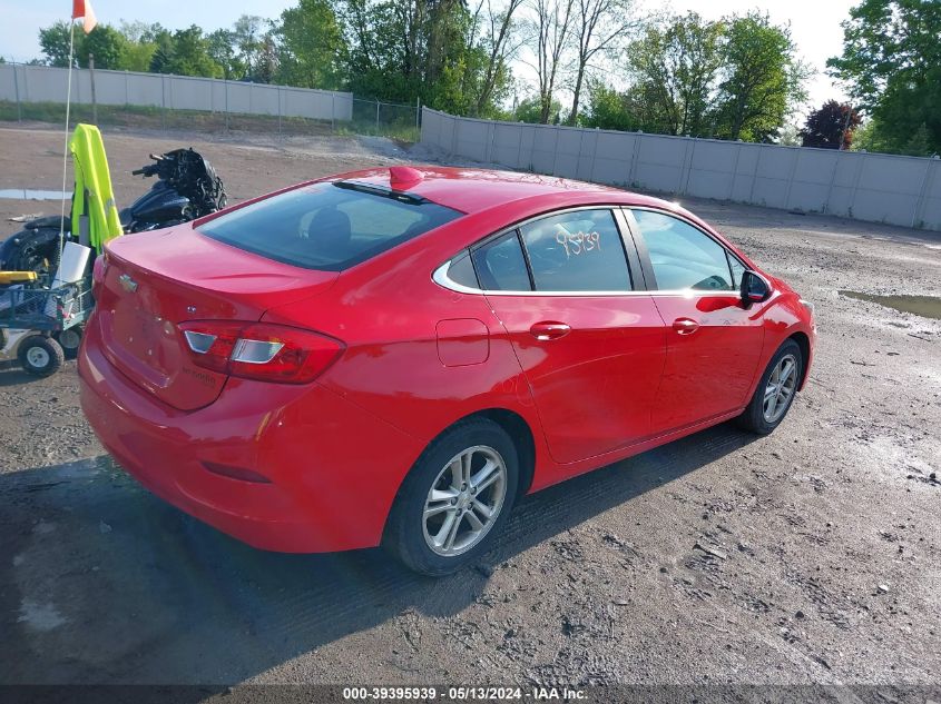 2017 Chevrolet Cruze Lt Auto VIN: 1G1BE5SM2H7124581 Lot: 39395939