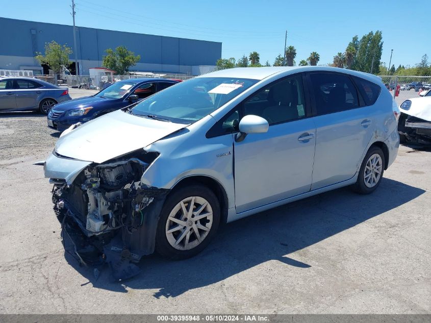 2014 Toyota Prius V Three VIN: JTDZN3EU2EJ011234 Lot: 39395948